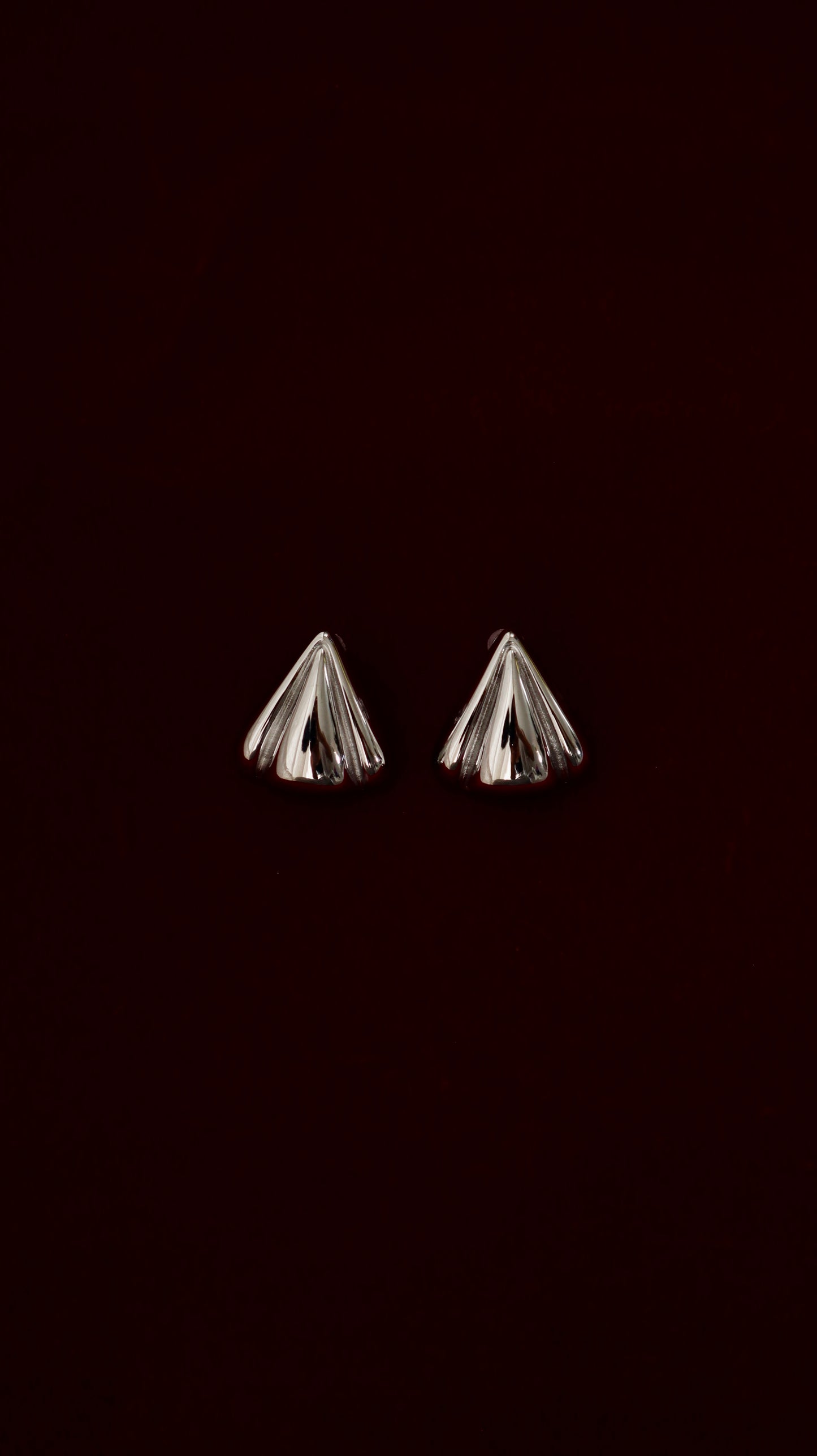 Pecan Earrings - Silver