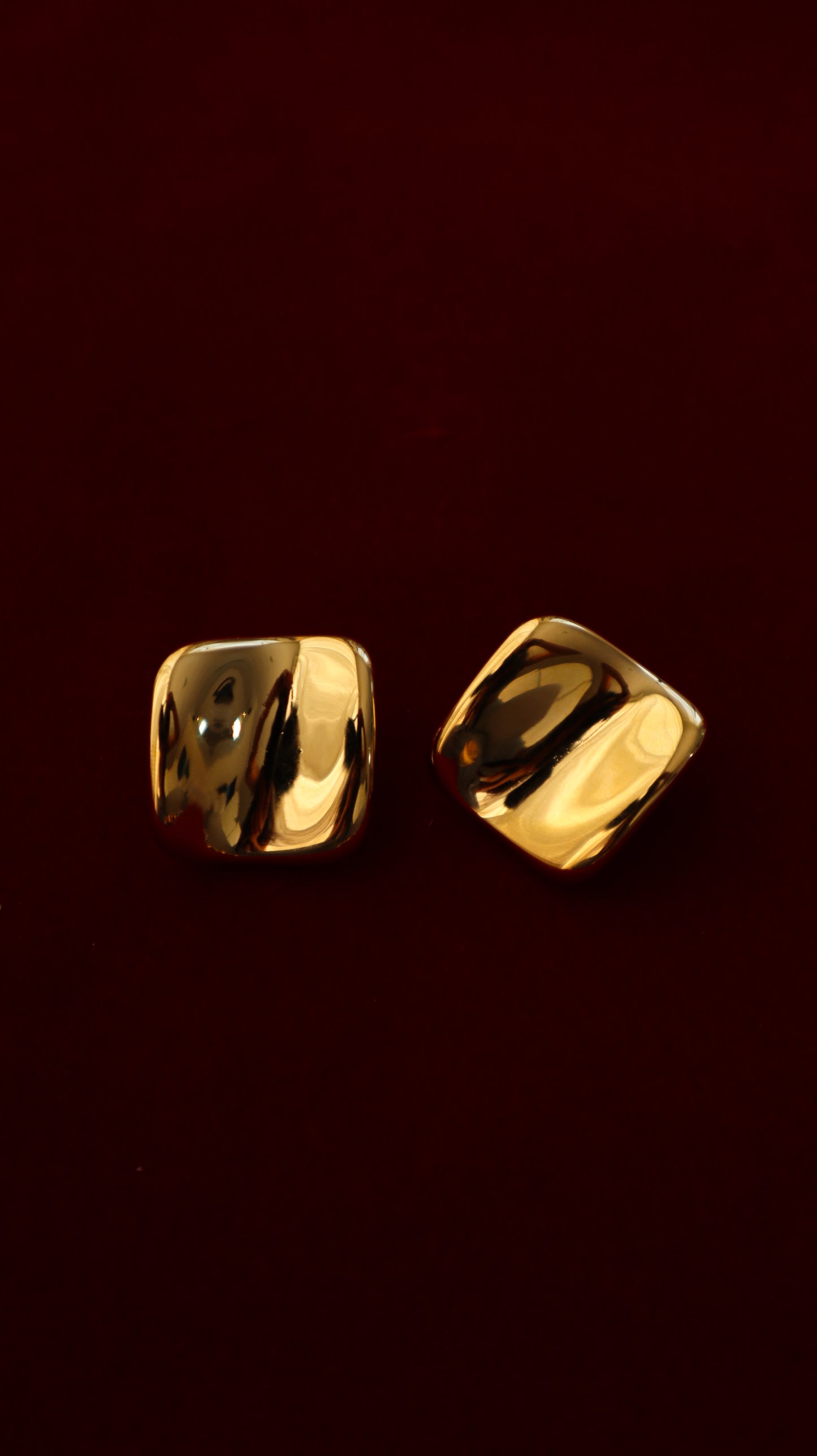 Fold Earrings-Gold