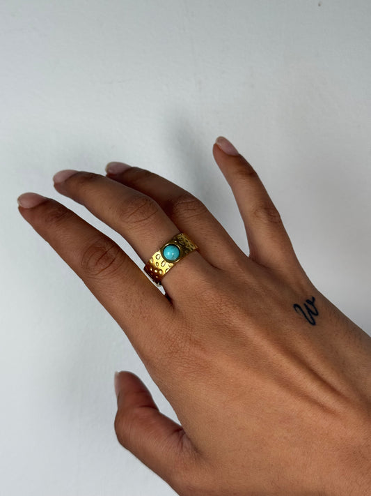 SS48 Turquoise Ring