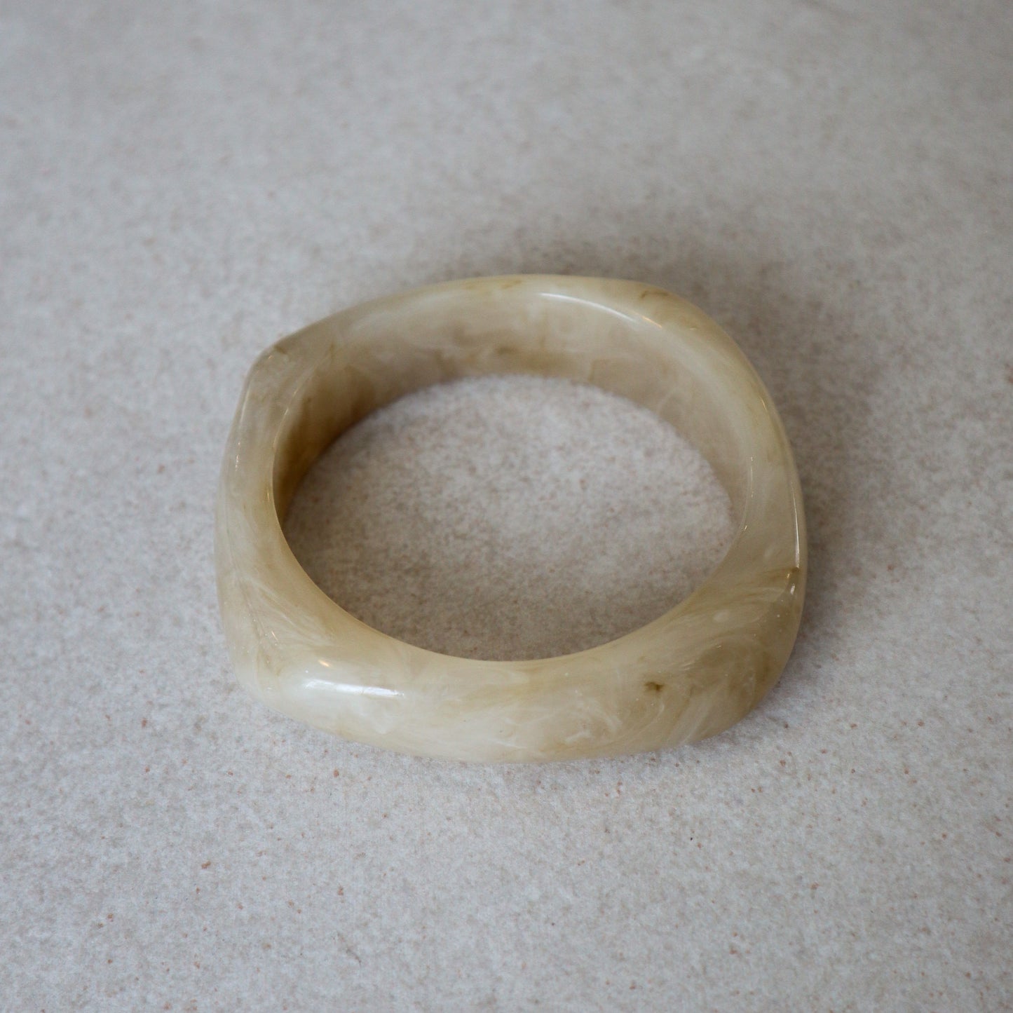 Jelly Bangle - Cream