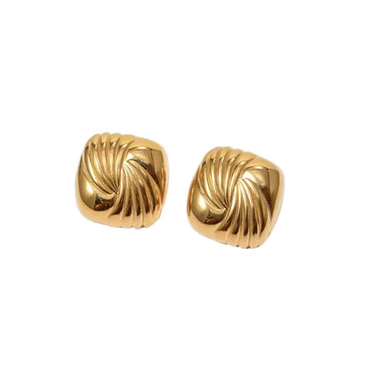 Nonna Earrings-Gold