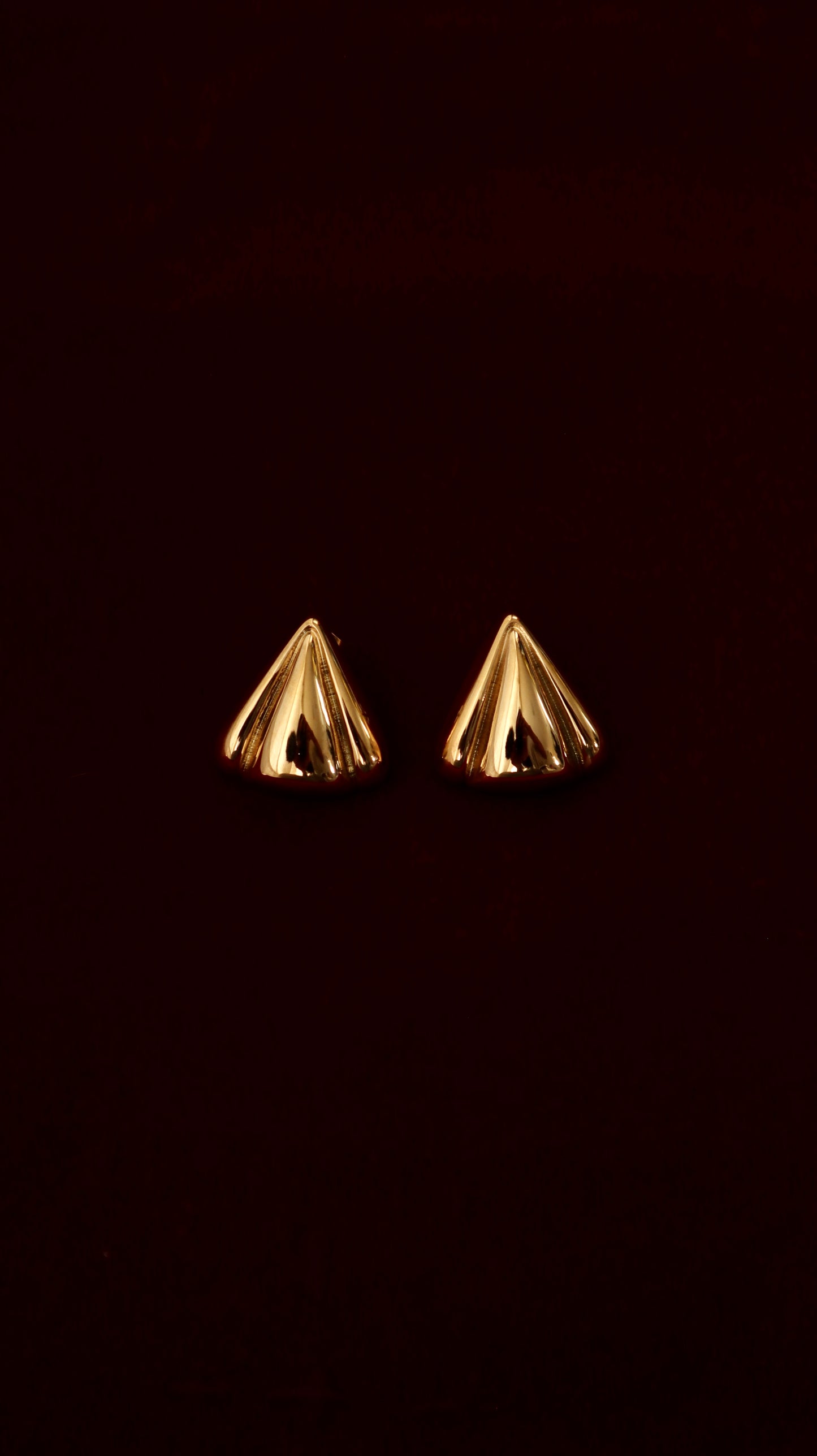 Pecan Earrings - Gold