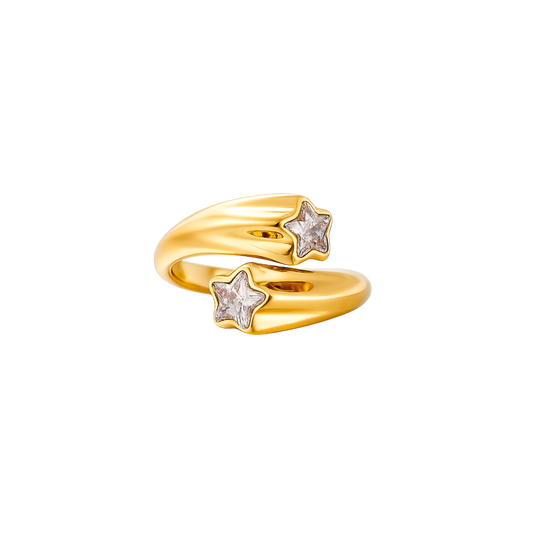 STARGIRL Ring -18K Gold-Plated
