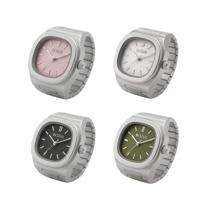 Bottega Watch Ring - Silver