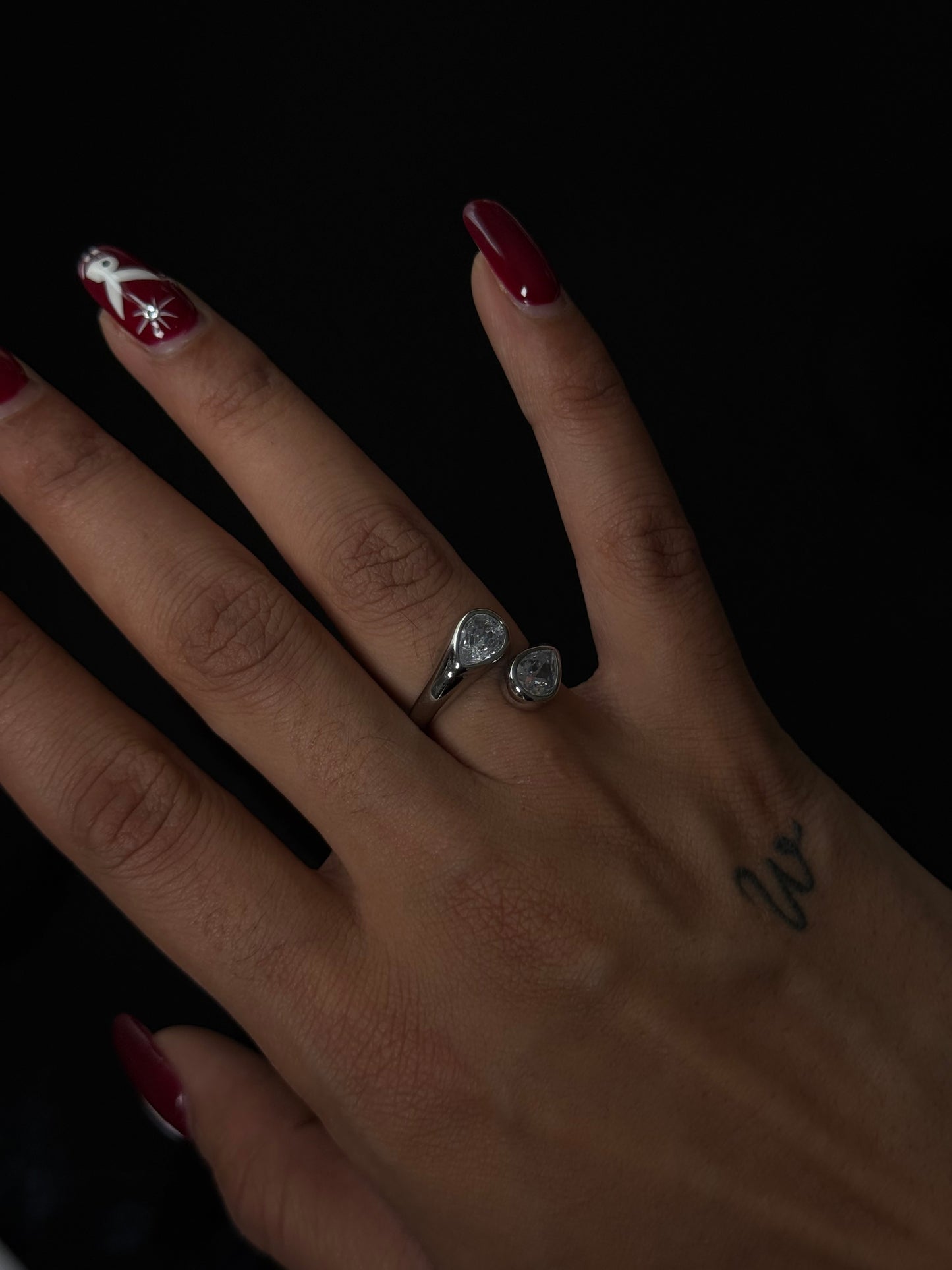 SS30 Silver Twist Ring *WATERPROOF & TARNISH-PROOF*