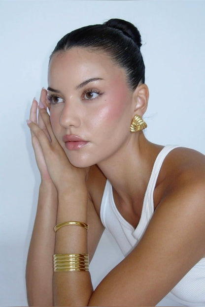 Tripoli Earrings - Gold