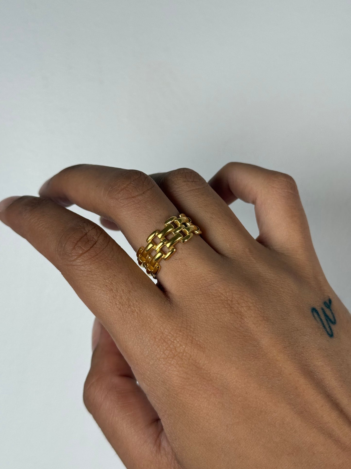 Woven Luxe Ring