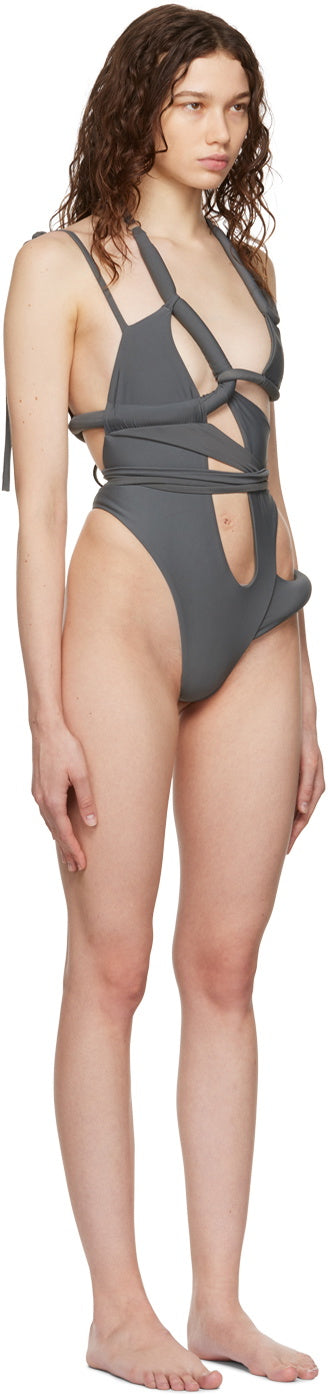 Entire Studios Gray S06 One-Piece Bodysuit (S)