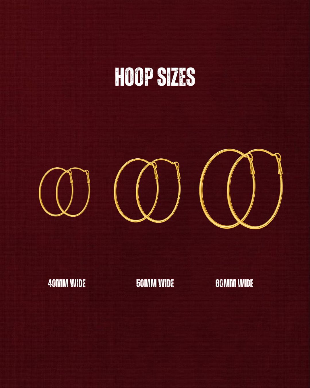 Essential Baddie Hoops - Gold
