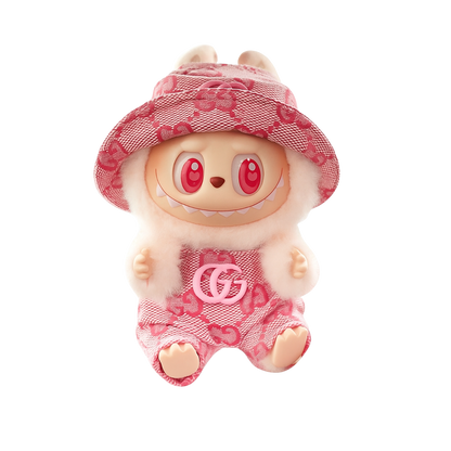 Pink GG Labubu Outfit