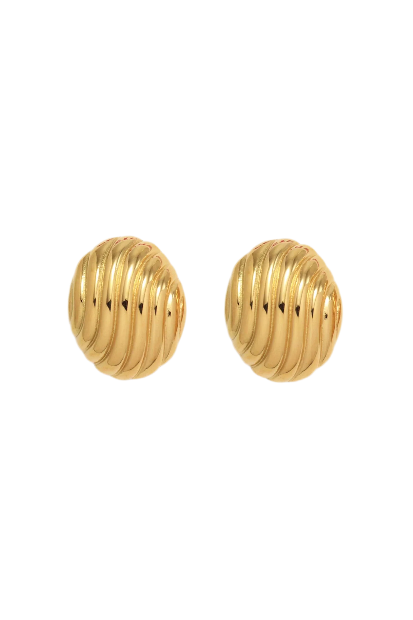 Sculpt Earring - Gold