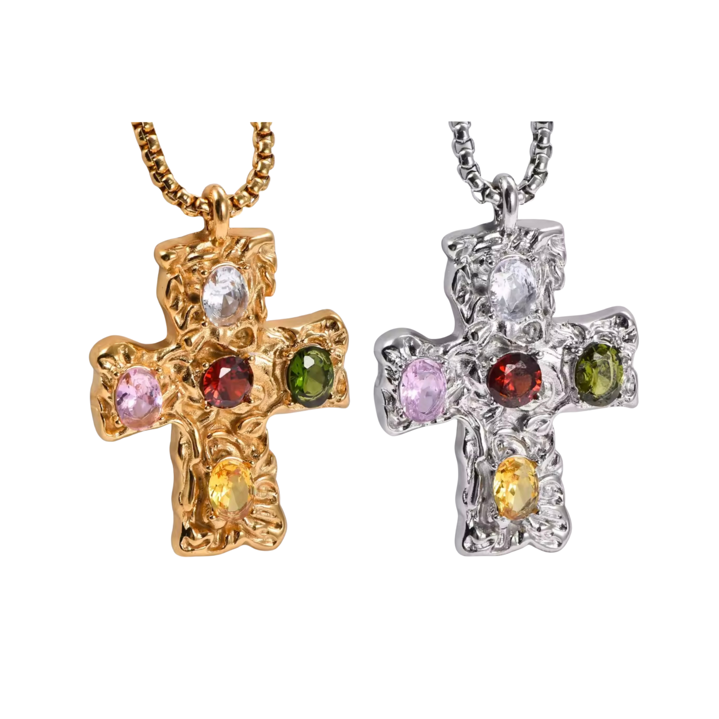 Melted Cross Chain