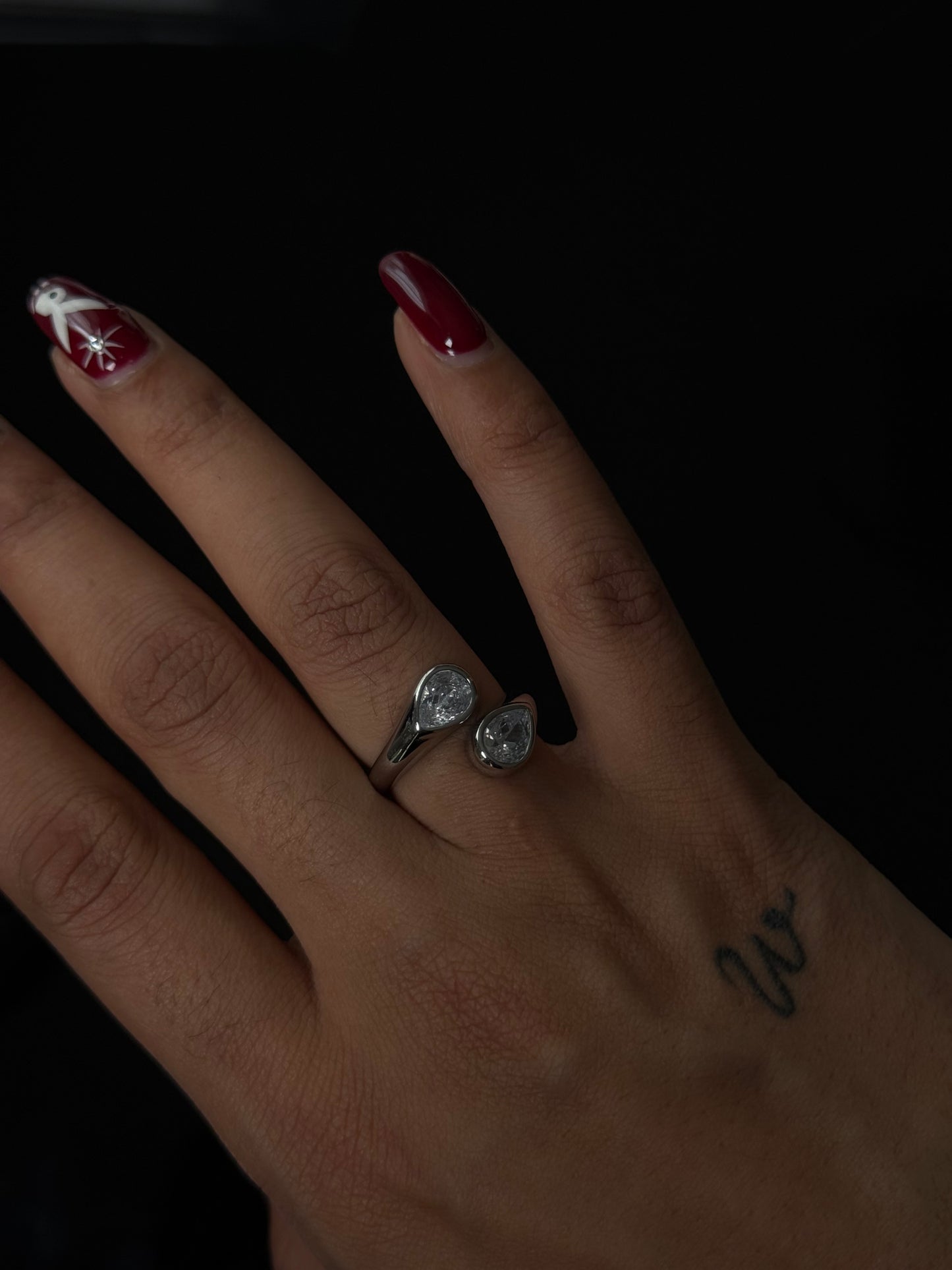 SS30 Silver Twist Ring *WATERPROOF & TARNISH-PROOF*