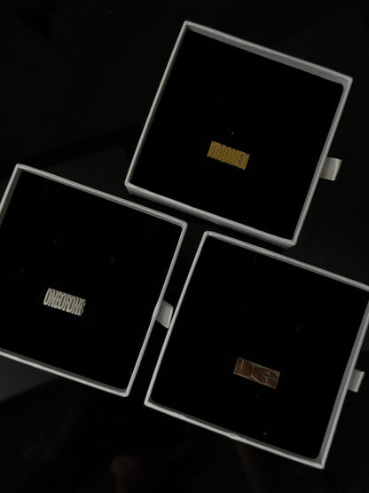 Nameplate Ring - Gold/Silver