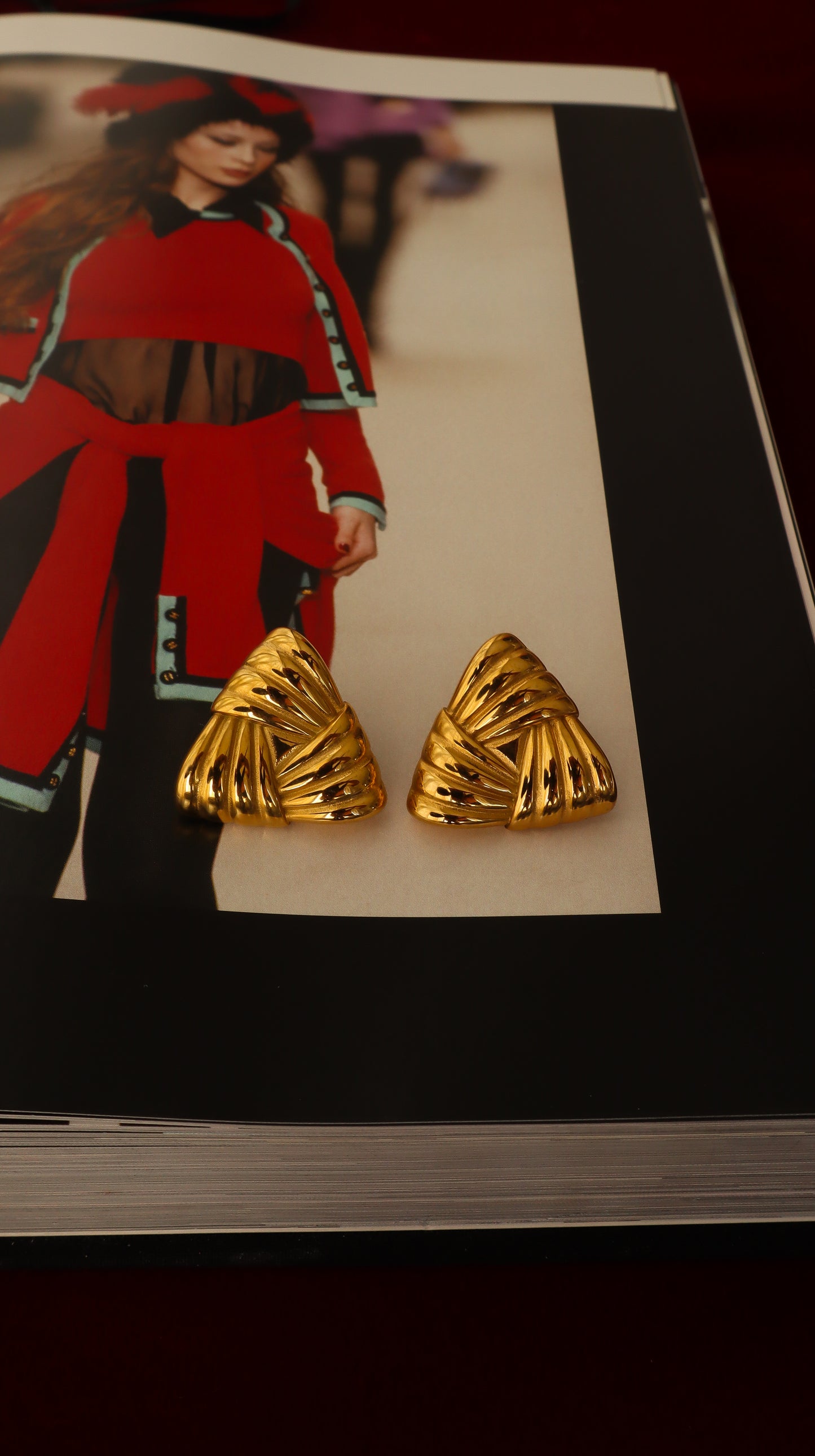 Tripoli Earrings - Gold