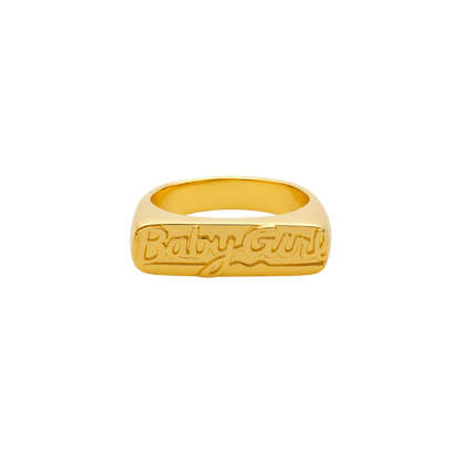 ‘Baby girl’ Ring