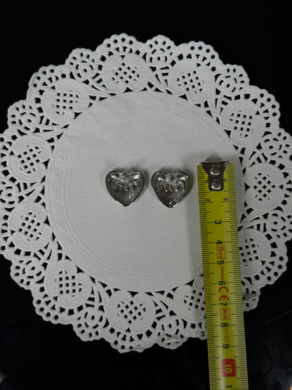 SS25 Miu Miu Dupe Heart Earrings