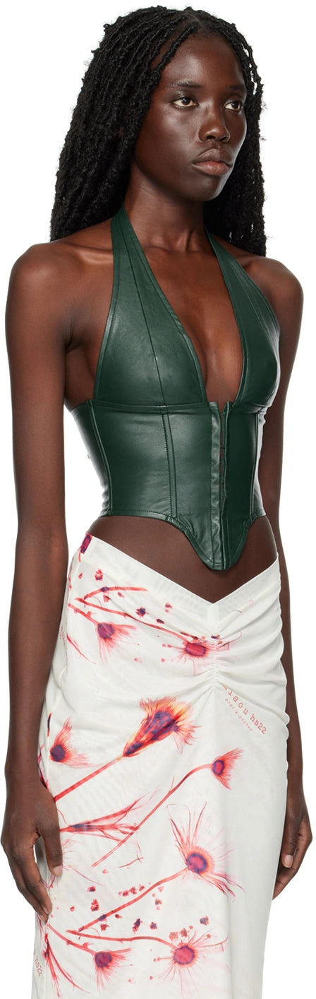 Mara Corset- Forest Green (S)