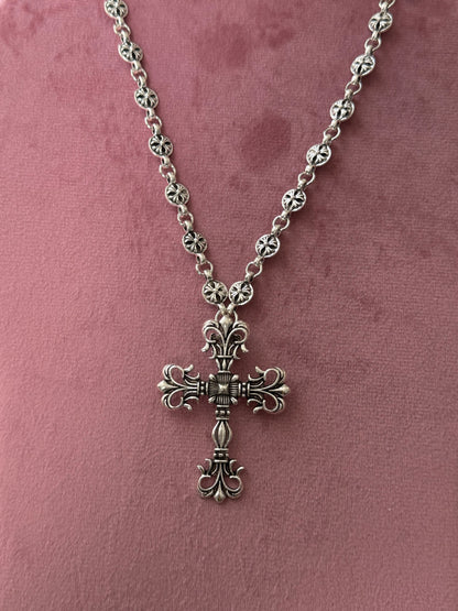 SS43 Silver Chrome Necklace