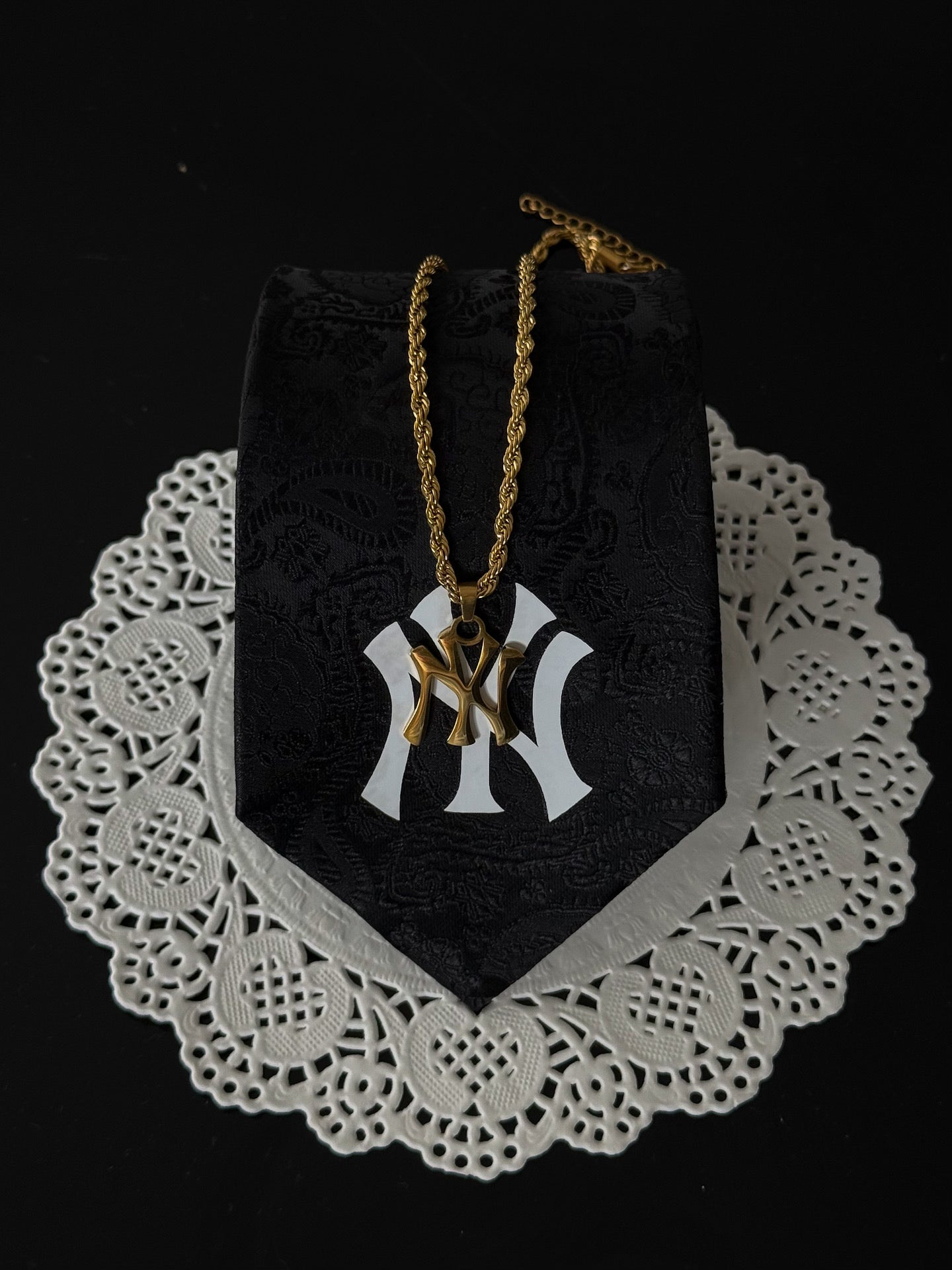 Yankee Power Rope Necklace- 18K Gold-Plated