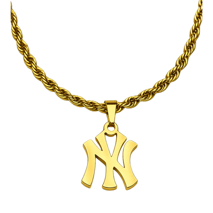 Yankee Power Rope Necklace- 18K Gold-Plated