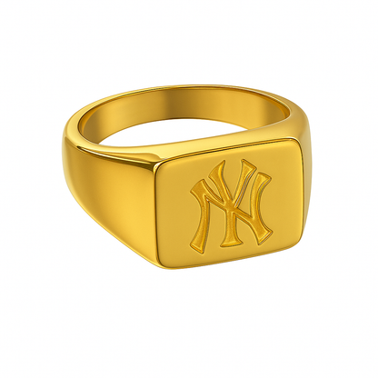 Yankee Brick Ring - Gold *PRE-ORDER*