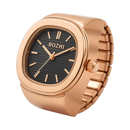 Bottega Watch Ring - Rose Gold