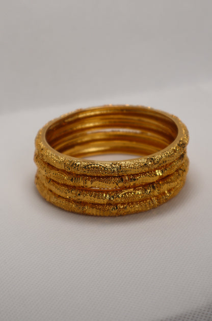 Dubai Bangle - 24K Gold Plated