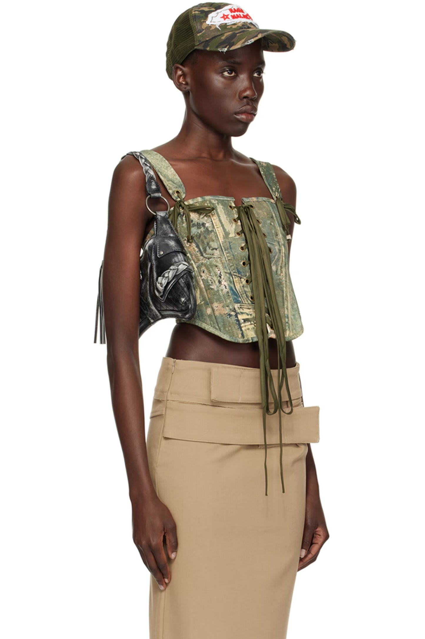 Green Tripoli Corset