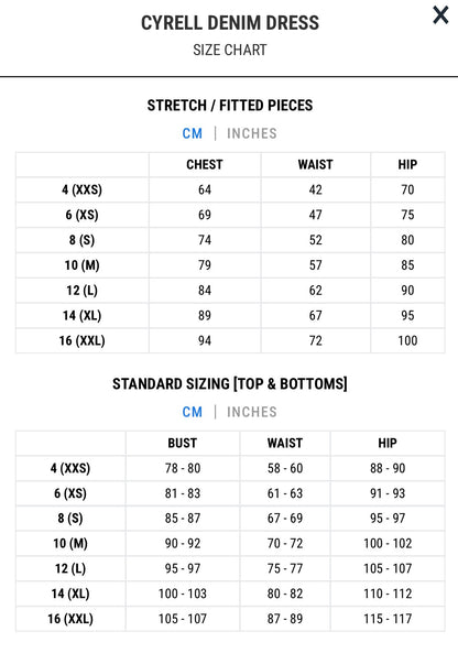 Inrama Cyrell Denim Dress (XS & S)