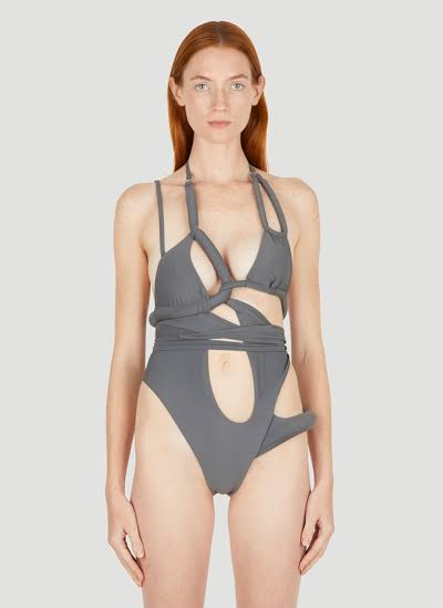 Entire Studios Gray S06 One-Piece Bodysuit (S)