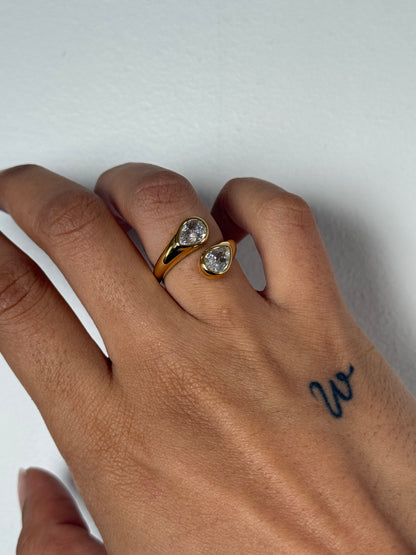 Teardrop Twist Ring *Limited Edition*