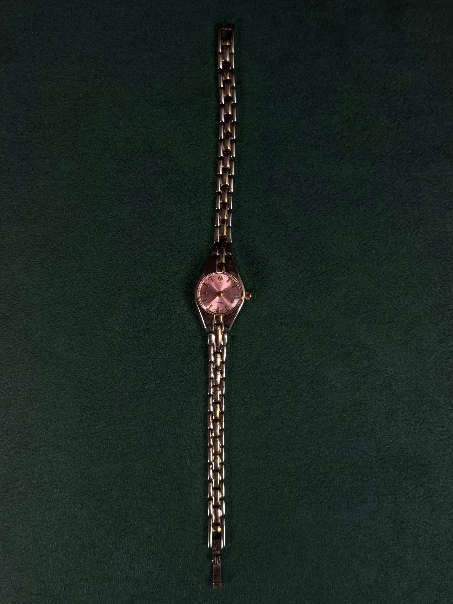 Refurbished Vintage Two Tone Quartz Cocktail Watch - Ready to Wear
