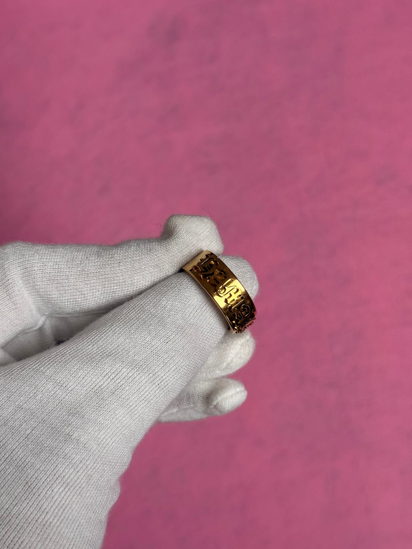 Personalised Statement Ring - 18K Gold-Plated