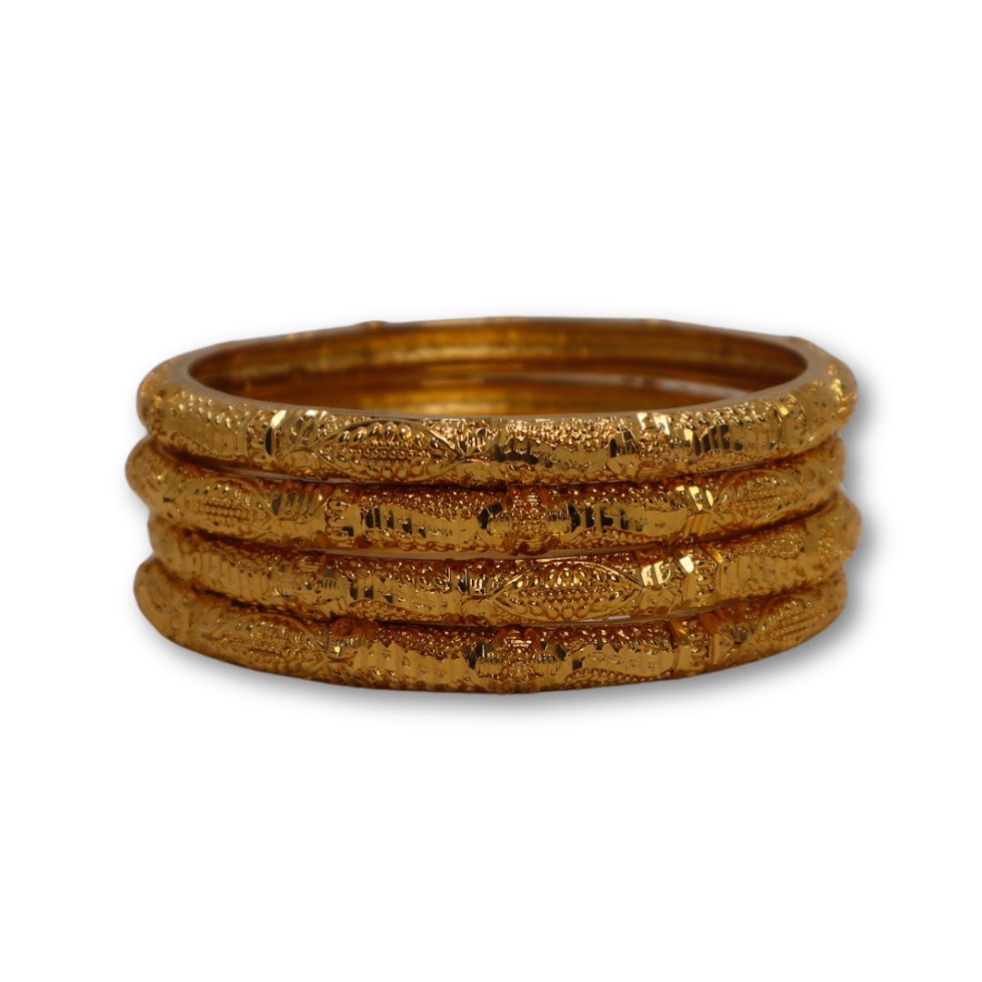 Dubai Bangle - 24K Gold Plated