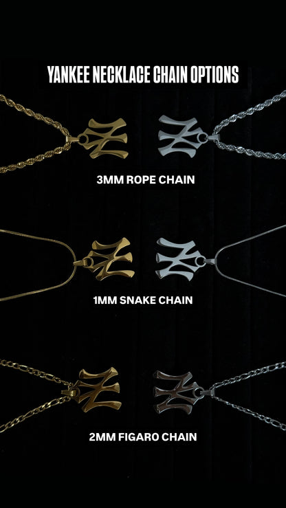 Yankee Power Rope Necklace- 18K Gold-Plated