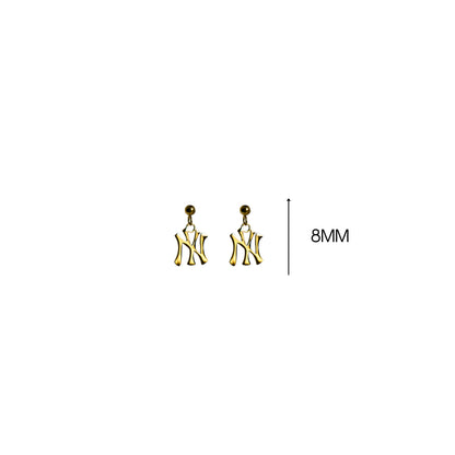 Yankee Drop Earrings - Gold
