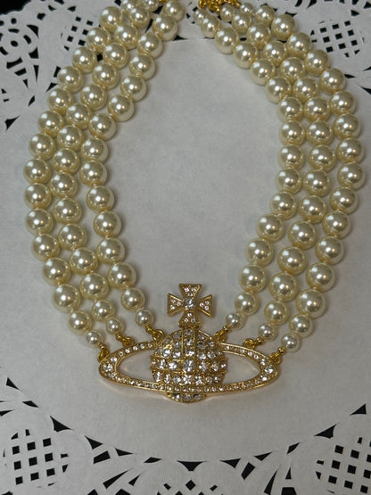 SS41 Saturn Choker *WATERPROOF & TARNISH-PROOF*