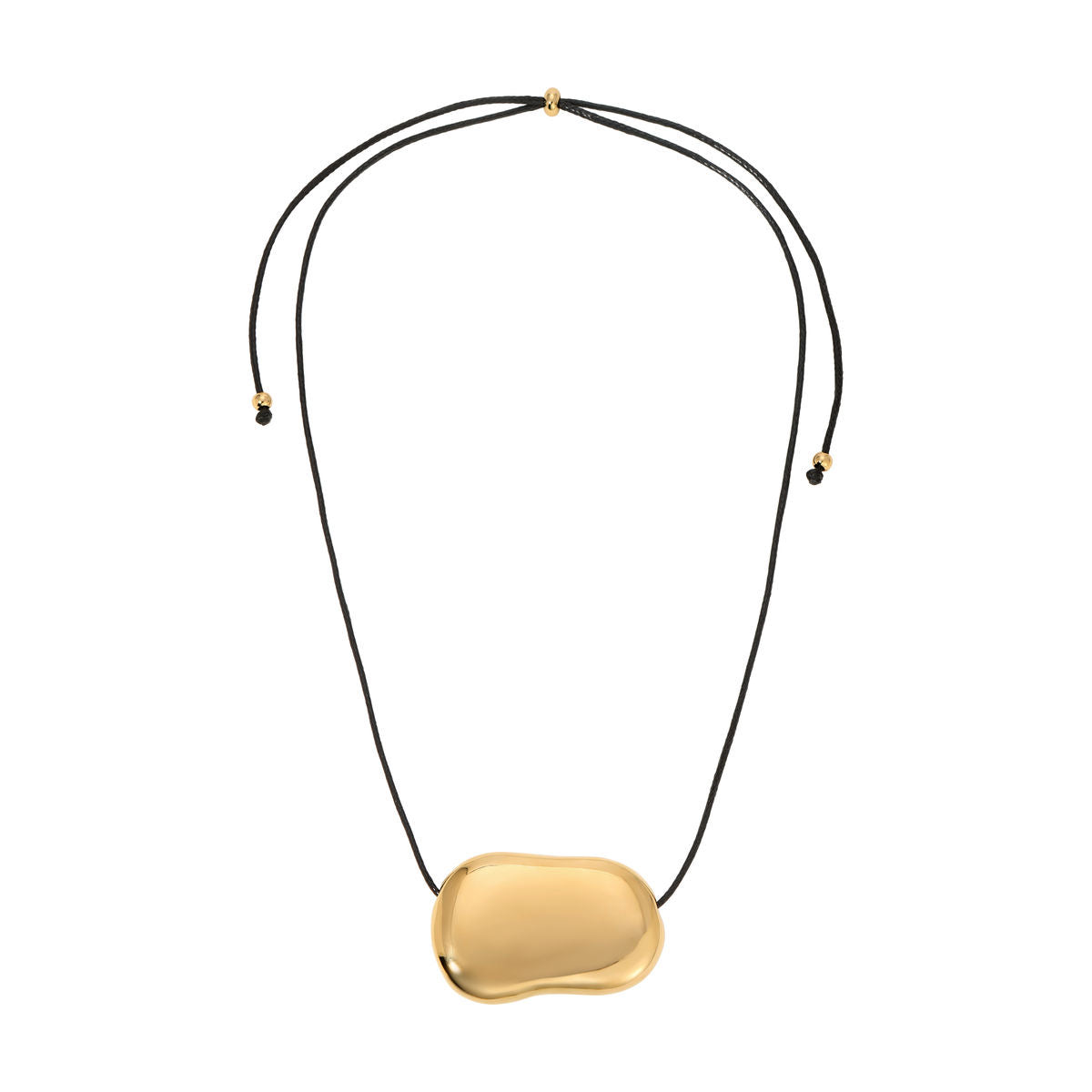 Pebble Necklace - Gold