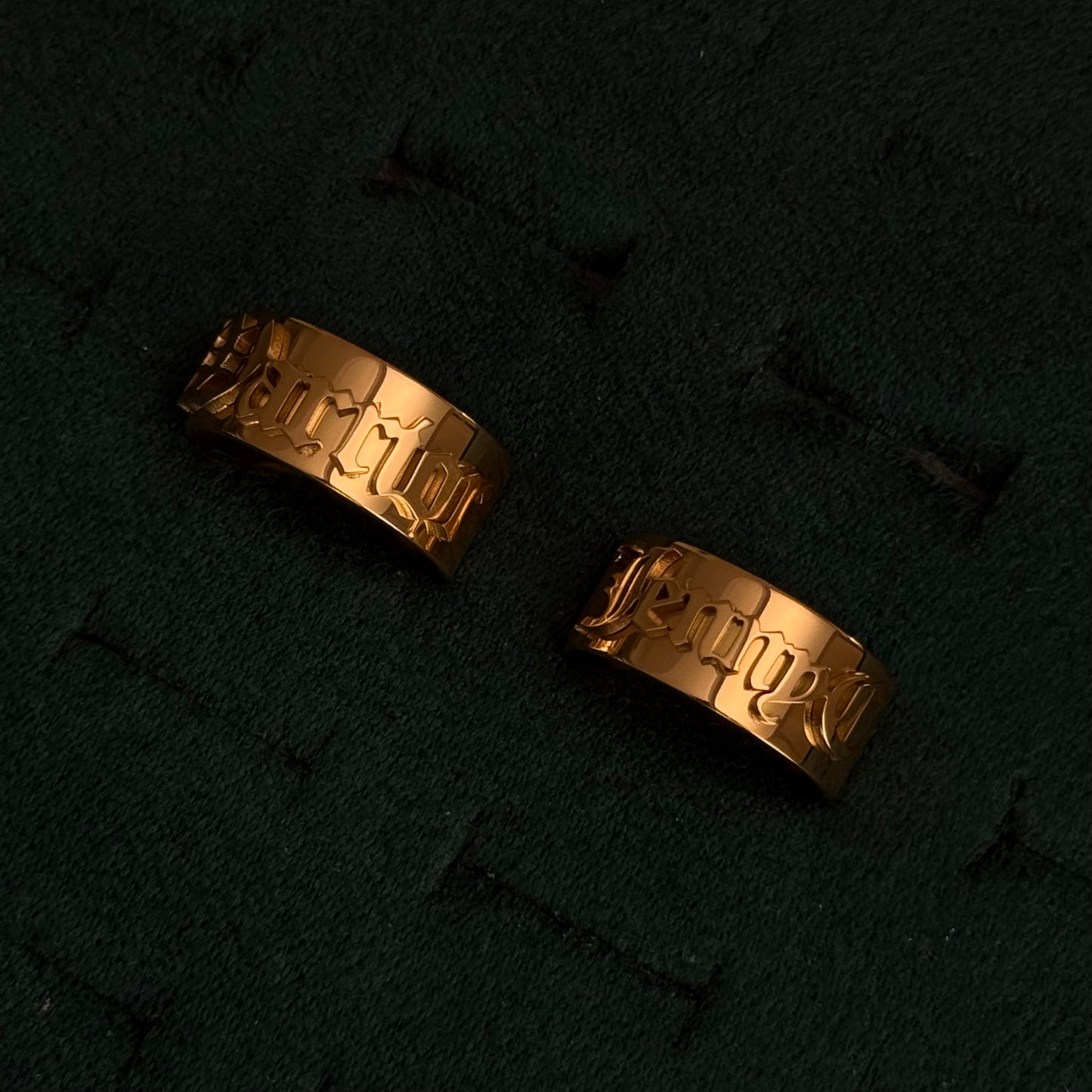 Personalised Statement Ring - 18K Gold-Plated
