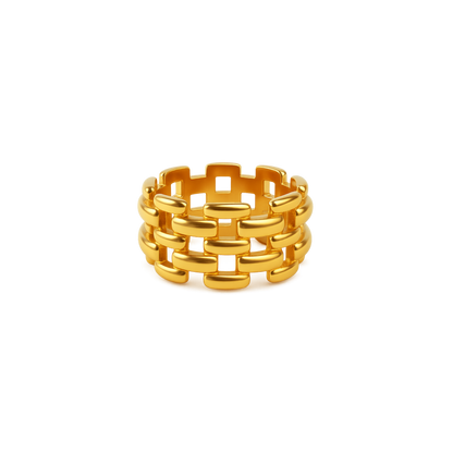 Woven Luxe Ring