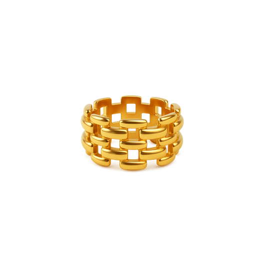 Woven Luxe Ring