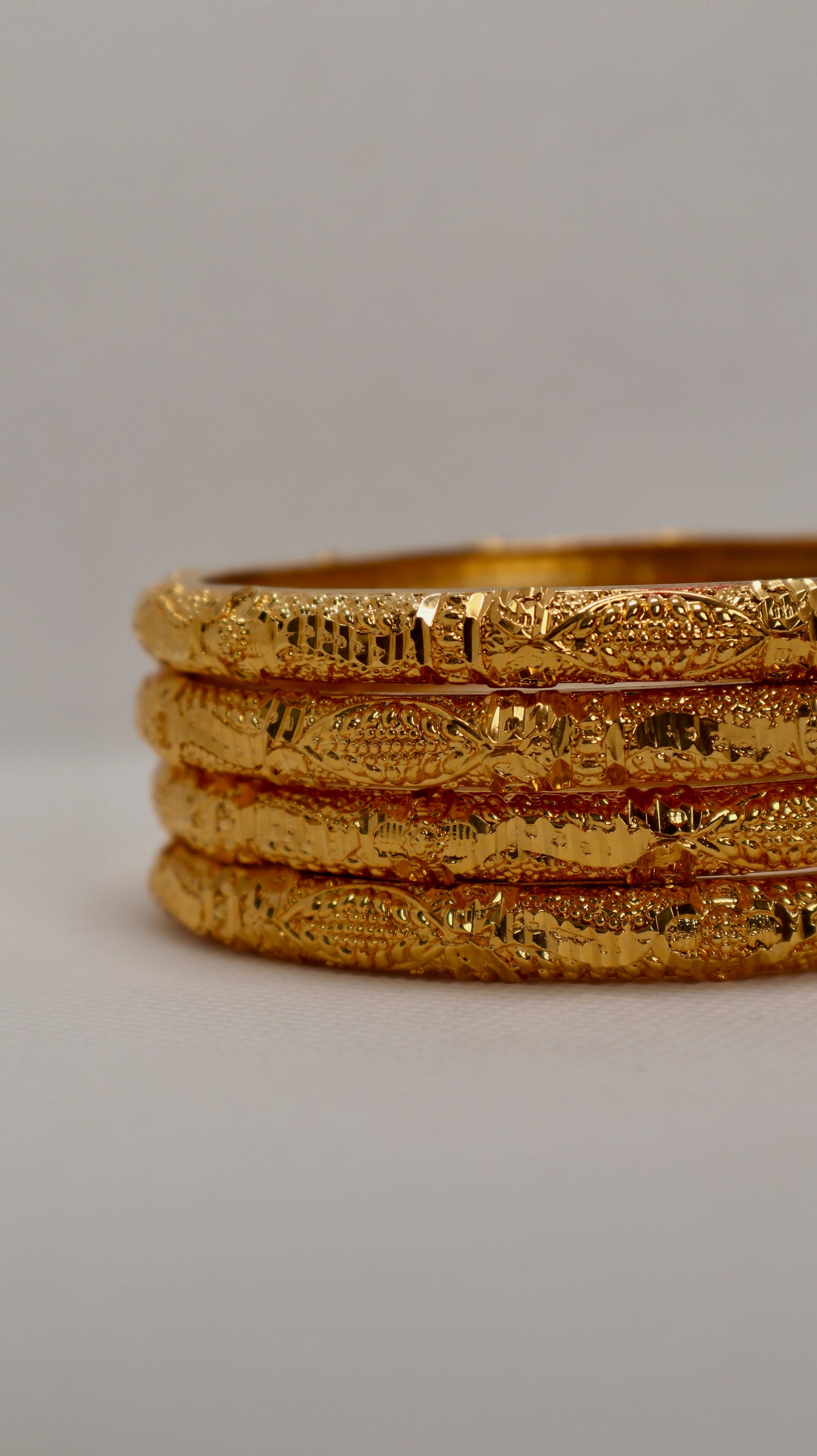 Dubai Bangle - 24K Gold Plated