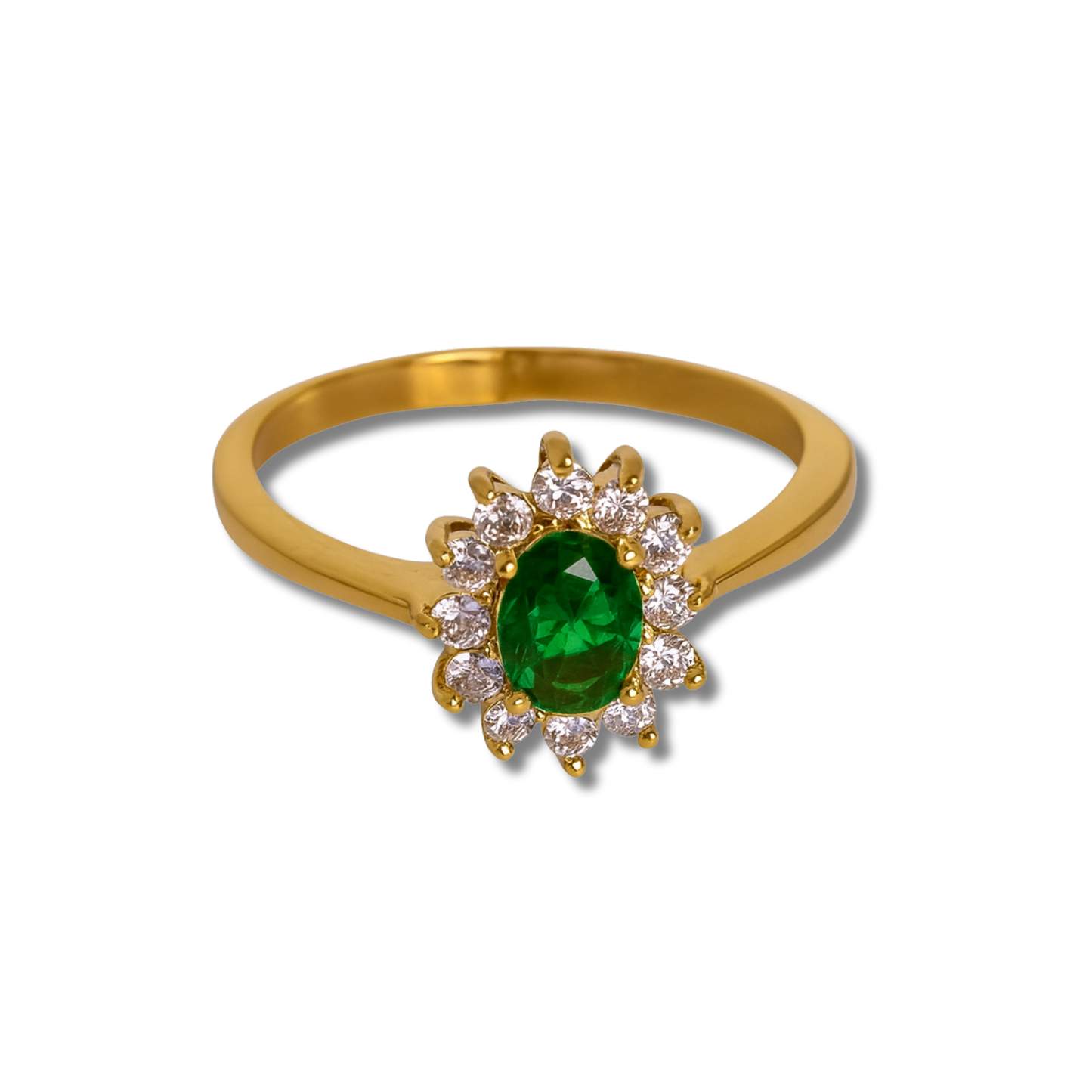 Emerald Bloom Ring