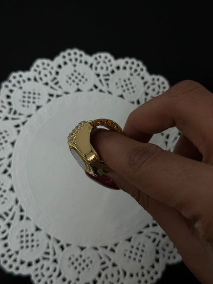 SS38 Watch Ring Set *Minor Scratches*