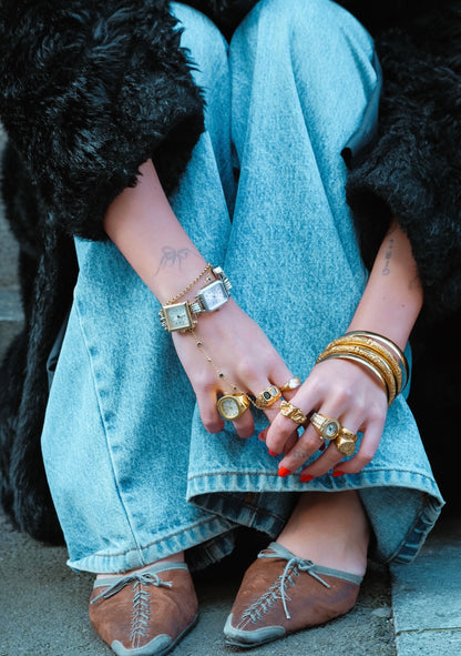 Bosslink Watch Ring - Gold/Silver