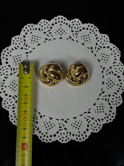 SS05 Gold Statement Stud *WATERPROOF & TARNISH-PROOF*