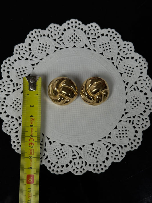 SS05 Gold Statement Stud *WATERPROOF & TARNISH-PROOF*