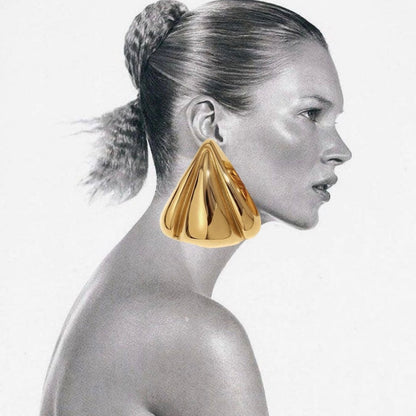 Pecan Earrings - Gold