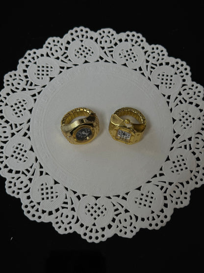 SS38 Watch Ring Set *Minor Scratches*